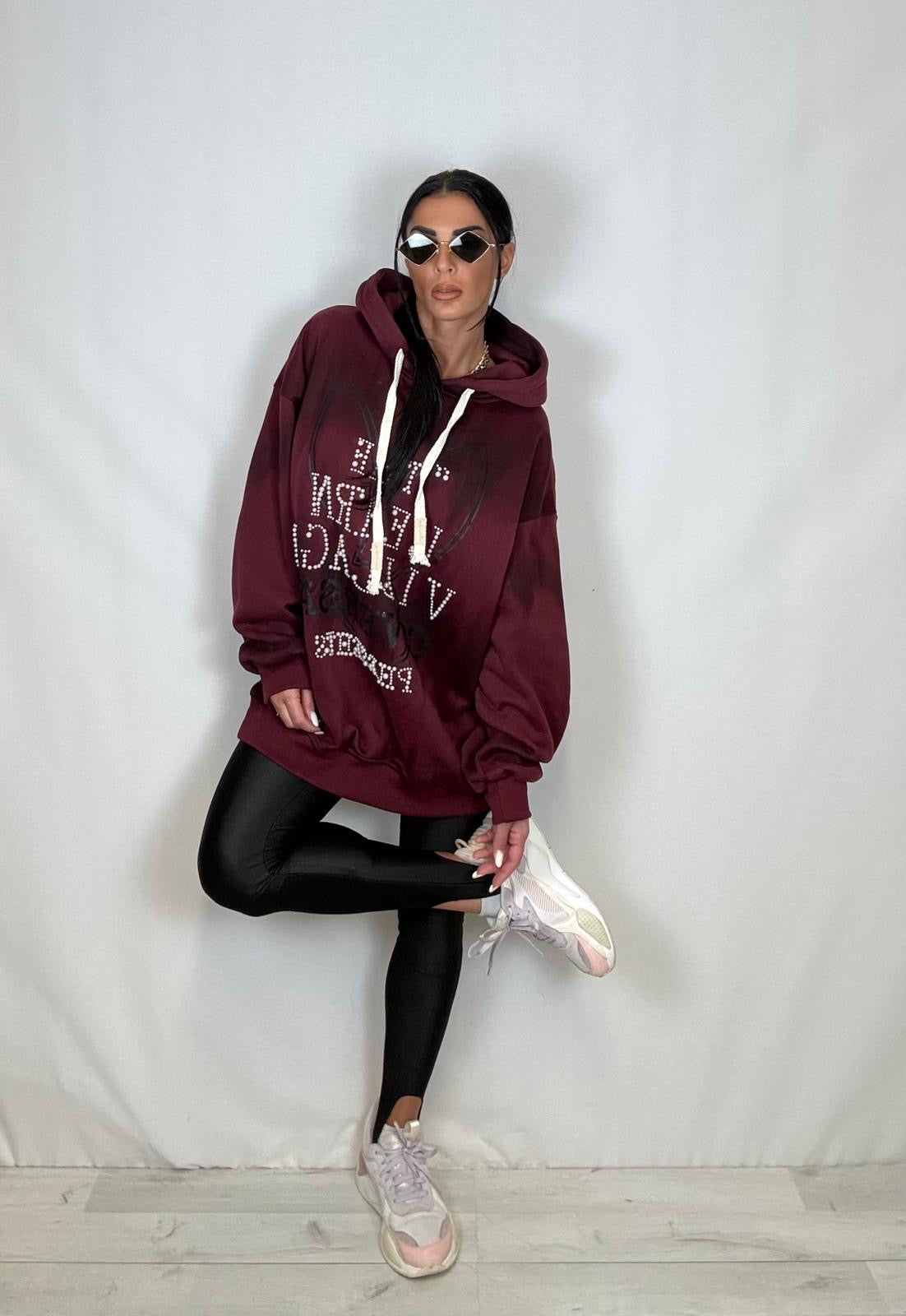 Leggins in Lycra con staffa