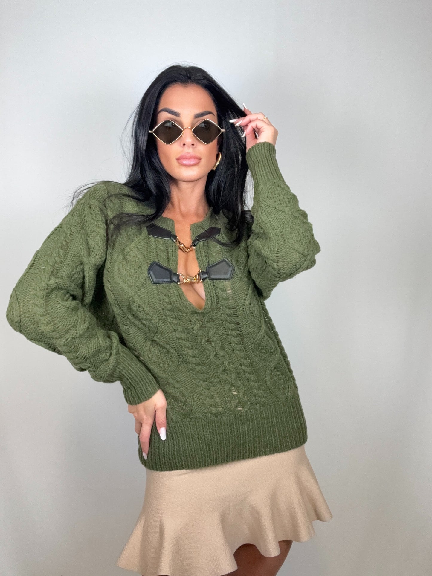 Maglione vanity Green