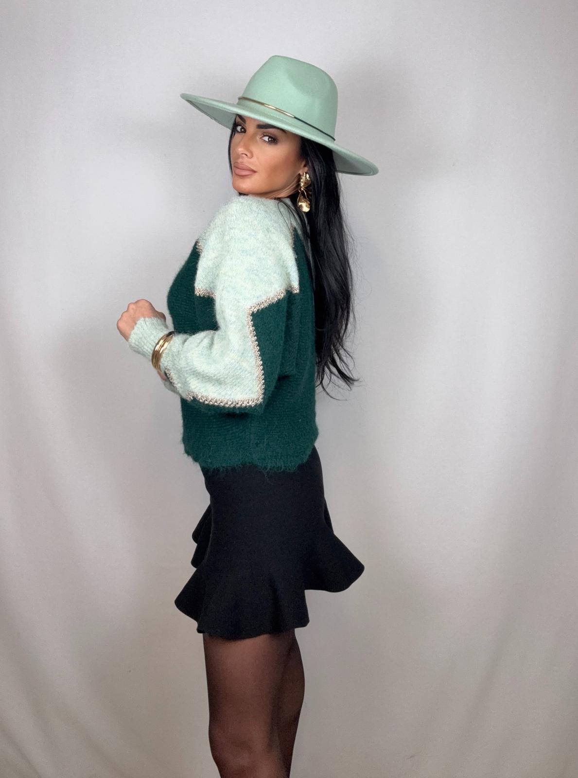 Maglione double green