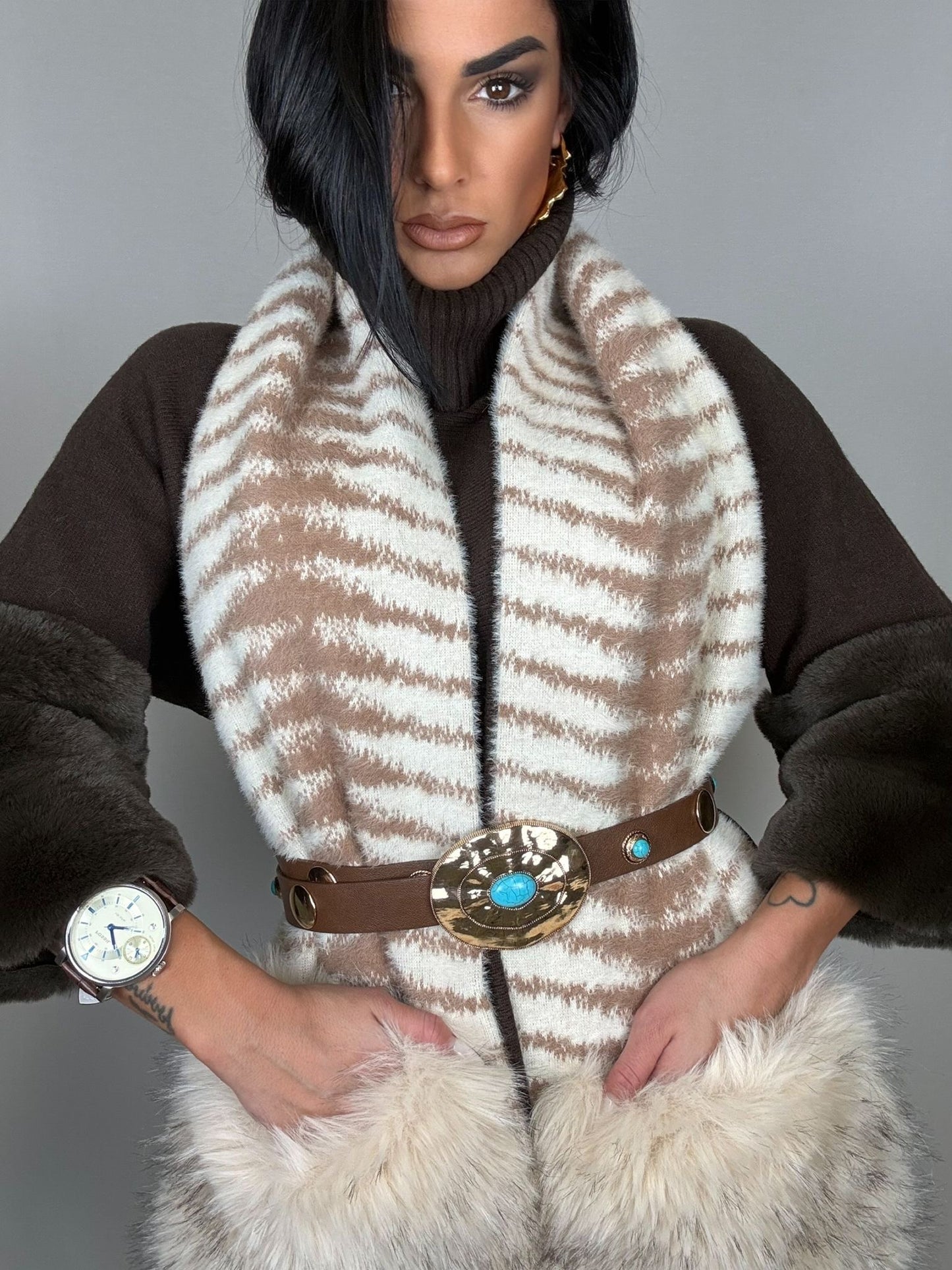 Maxi maglione-Abito