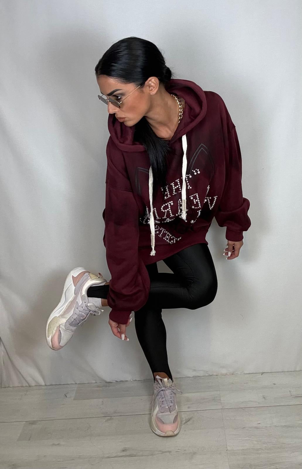 Leggins in Lycra con staffa