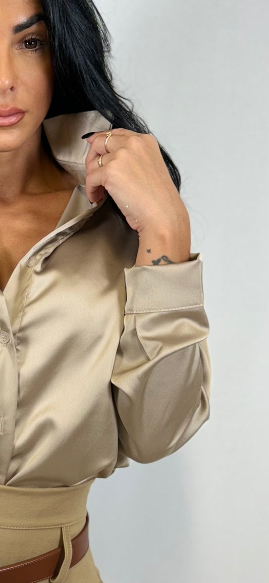 Camicia beige Neutral