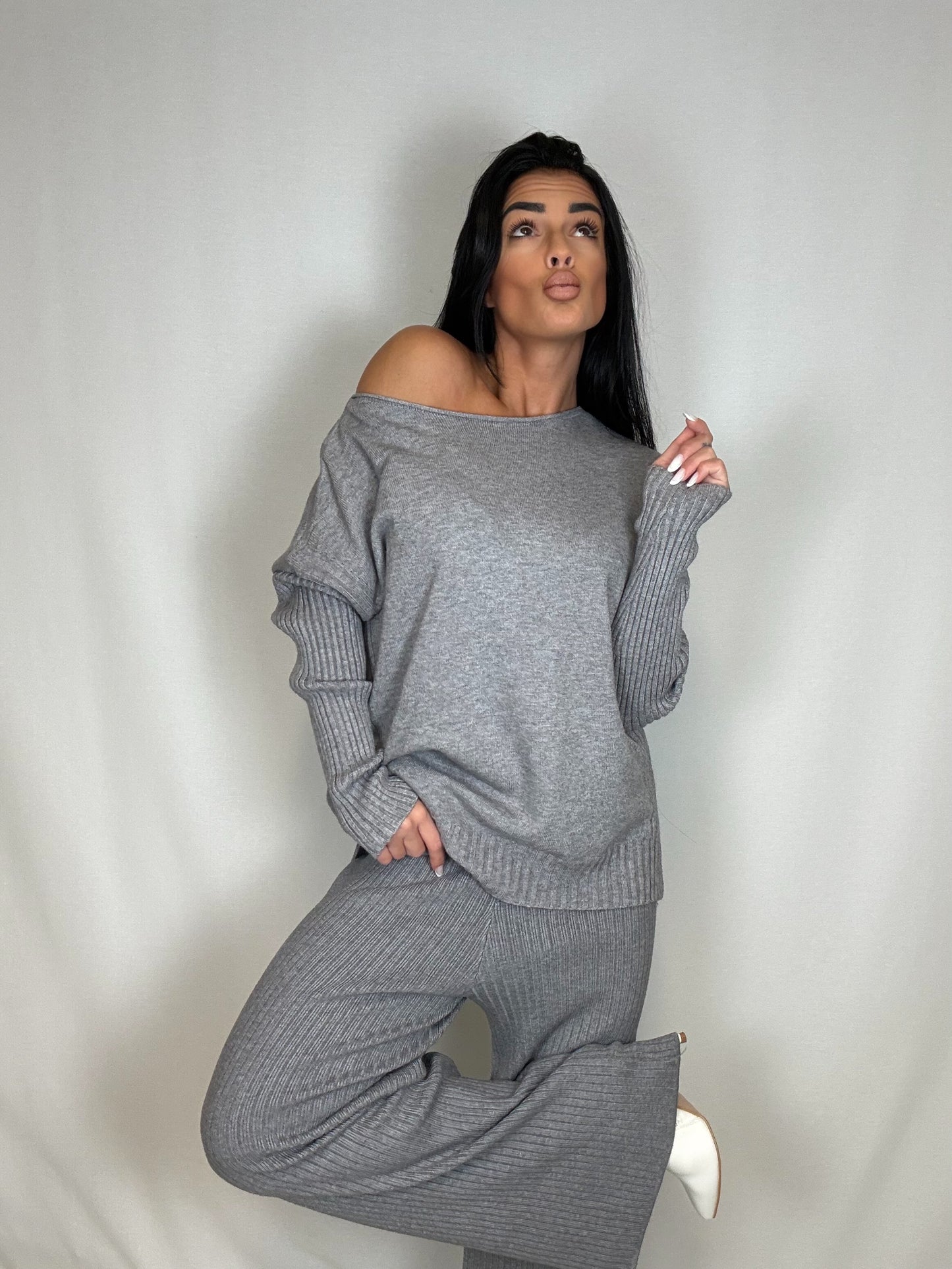 Coordinato grigio lady